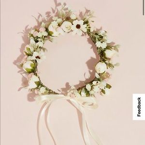 David’s bridal flower crown